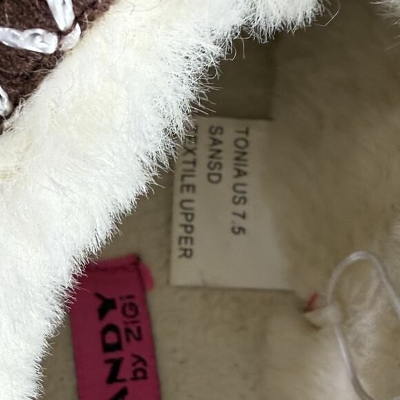 Rock And Candy By Zigi Tan Brown Slip On Platform Clog Size 7.5 - Picture 7 of 7